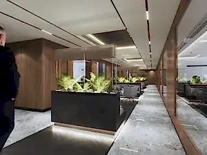 Hol Dekorasyonu | C&R Interiors Bakı İç Mimarlık