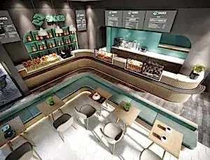 Sades Restaurant - Cafe | Konsept